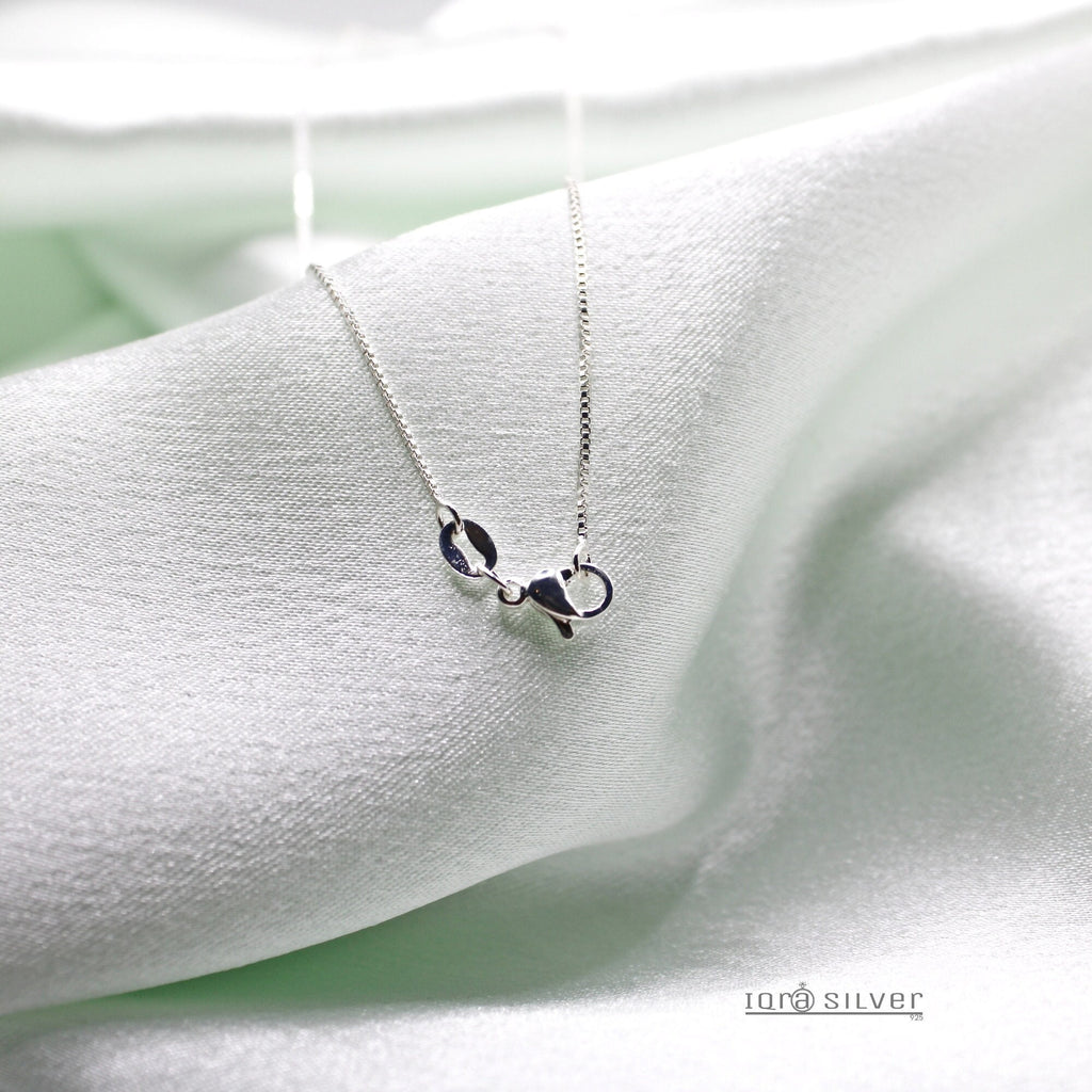 Sterling Silver Moon Star Pendant Necklace: Celestial Jewelry Gift